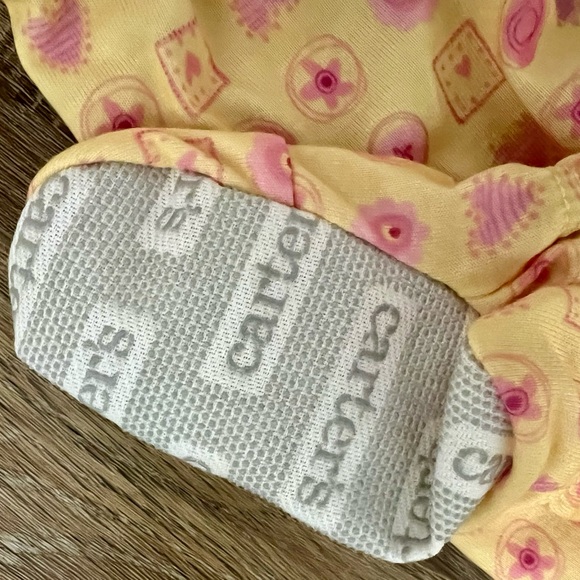 Infant Girls Two Piece Footed Pajamas by Carter’s SZ 12 Months - Picture 8 of 9